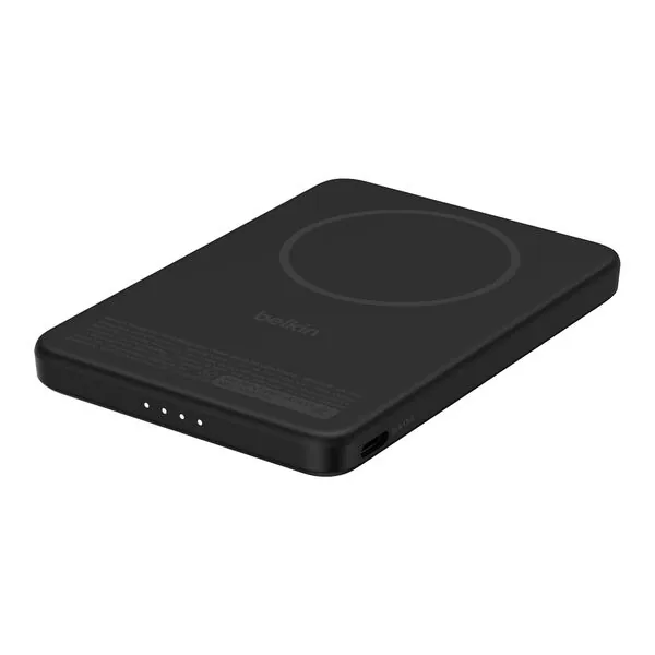 Belkin Batterie externe Slim magnétique 5 000 mAh, Qi2 15 W, PD 20 W, support intégré, photo 5
