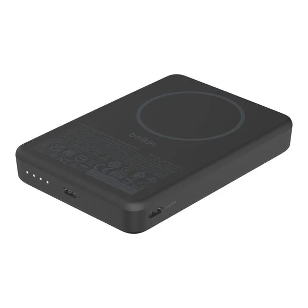 Belkin Batterie externe Slim magnétique 10 000 mAh, recharge sans fil 7,5 W, photo 4