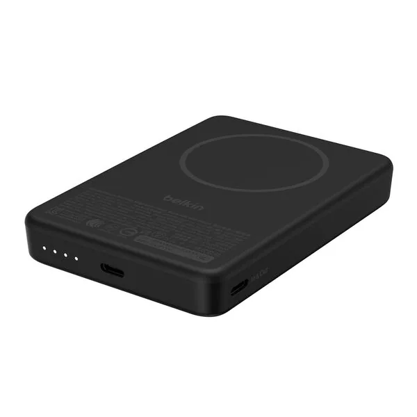 Belkin Batterie externe Slim magnétique 10 000 mAh, Qi2 15 W, PD 20 W, support intégré, photo 4