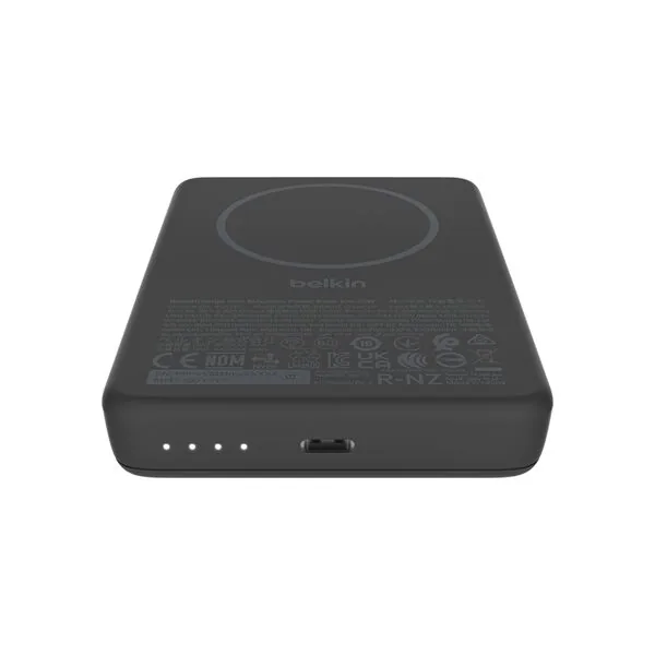 Belkin Batterie externe Slim magnétique 10 000 mAh, recharge sans fil 7,5 W, accessoire magnétique inclus, photo 5