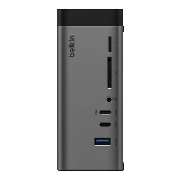 Belkin Station d'accueil USB-C Pro GaN 11-en-1 150 W, gris sidéral, photo 4
