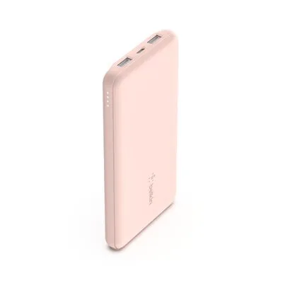 Belkin Batterie externe 10 000 mAh, USB-C 15 W, 2 ports USB-A, câble USB-A vers USB-C 15 cm, photo 4