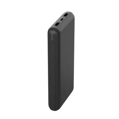 Belkin Batterie externe 20 000 mAh, USB-C 15 W, 2 ports USB-A, Noir (BPB012btBK)