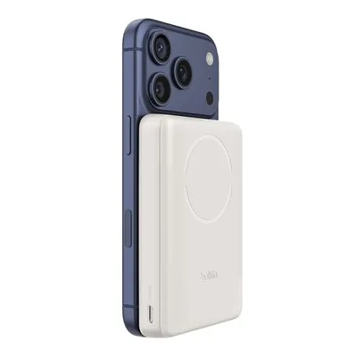 Belkin Batterie externe Slim magnétique 10 000 mAh, recharge sans fil 7,5 W, accessoire magnétique inclus, photo 2