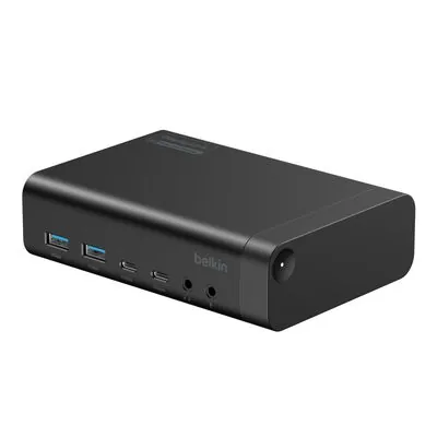 Belkin Station d'accueil USB-C universelle 14-en-1 double écran 140 W, noir (INC028kqBK)