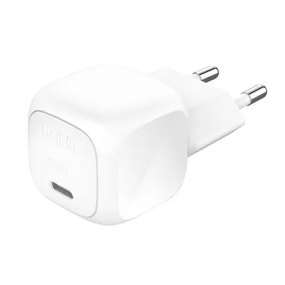 Belkin Chargeur secteur USB-C PD 20 W avec PPS, blanc (WCA009kqWH)