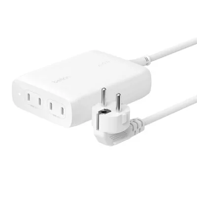 Belkin Chargeur GaN USB-C Pro 4 ports 200 W (WCH015vfWH)