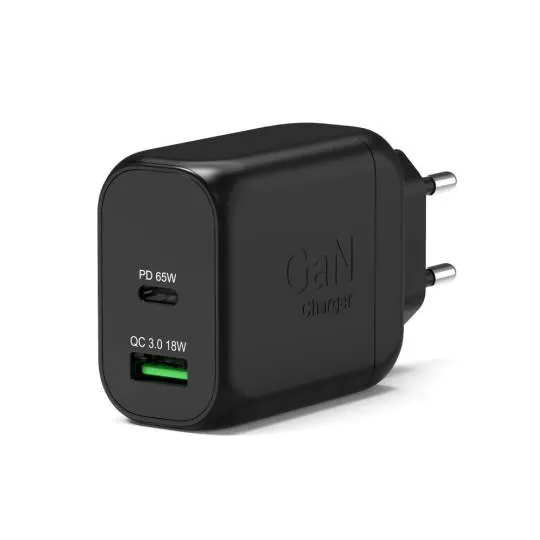 Chargeur mural PORT Connect ESSENTIEL 65W GaN USB-C et USB-A